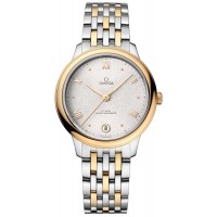 Replica Omega De Ville Prestige Co-Axial Master Chronometer 34mm Silver Dial Yellow Gold and Steel Women‘s Watch 434.20.34.20.02.002 Replica Omega De Ville Prestige Co-Axial Master Chronometer 34mm Silver Dial Yellow Gold and Steel Women‘s Watch 434.20.34.20.02.002