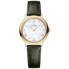 Replica Omega De Ville Prestige Quartz 27.5mm Mother of Pearl Diamond Dial Women‘s Watch 434.23.28.60.55.001 Replica Omega De Ville Prestige Quartz 27.5mm Mother of Pearl Diamond Dial Women‘s Watch 434.23.28.60.55.001