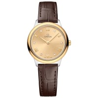 Replica Omega De Ville Prestige Quartz 27.5mm Gold Diamond Dial Women‘s Watch 434.23.28.60.58.001 Replica Omega De Ville Prestige Quartz 27.5mm Gold Diamond Dial Women‘s Watch 434.23.28.60.58.001