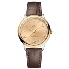 Replica Omega De Ville Prestige Co-Axial Master Chronometer 34mm Gold Diamond Dial Women‘s Watch 434.23.34.20.58.001 Replica Omega De Ville Prestige Co-Axial Master Chronometer 34mm Gold Diamond Dial Women‘s Watch 434.23.34.20.58.001