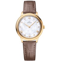 Replica Omega De Ville Prestige Quartz 30mm Mother of Pearl Diamond Dial 18k Yellow Gold Women‘s Watch 434.53.30.60.55.002 Replica Omega De Ville Prestige Quartz 30mm Mother of Pearl Diamond Dial 18k Yellow Gold Women‘s Watch 434.53.30.60.55.002