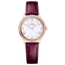 Replica Omega De Ville Prestige Quartz 27.5mm Mother of Pearl Dial Diamond 18k Rose Gold Women‘s Watch 434.58.28.60.55.001 Replica Omega De Ville Prestige Quartz 27.5mm Mother of Pearl Dial Diamond 18k Rose Gold Women‘s Watch 434.58.28.60.55.001