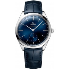 Replica Omega De Ville Tresor Blue Dial Men‘s Watch 435.13.40.21.03.002