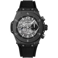 Replica Hublot Big Bang Chronograph Skeleton Dial Rubber Strap Men‘s Watch 441.CI.1171.RX
