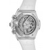 Replica Hublot Big Bang Unico Skeleton Titanium White Rubber Strap Men‘s Watch 441.NE.2011.RW
