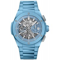 Replica Hublot Big Bang Integral Blue Ceramic Skeleton Dial Ceramic Men‘s Watch 451.EX.5120.EX