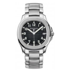 Replica Patek Philippe Aquanaut Automatic Black Dial Steel Men‘s Watch 5167/1A-001