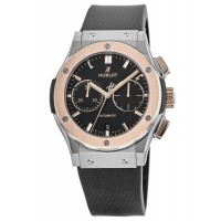 Replica Hublot Classic Fusion Chronograph Titanium King Rose Gold Men‘s Watch 521.NO.1181.RX