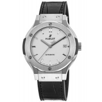 Replica Hublot Classic Fusion 38mm Opalin Titanium Rubber Strap Unisex Watch 565.NX.2611.LR