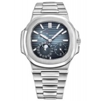 Replica Patek Philippe Nautilus Blue Dial Steel Men‘s Watch 5712/1A-001