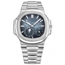 Replica Patek Philippe Nautilus Blue Dial Steel Men‘s Watch 5712/1A-001