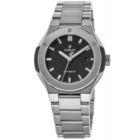 Replica Hublot Classic Fusion Automatic 33mm Titanium Women‘s Watch 585.NX.1170.NX