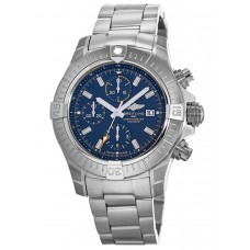 Replica Breitling Avenger Chronograph 45 Automatic Blue Dial Men‘s Watch A13317101C1A1