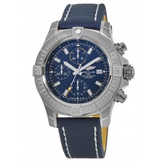 Replica Breitling Avenger Chronograph 45 Automatic Blue Dial Men‘s Watch A13317101C1X1