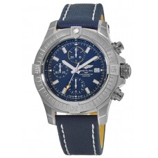 Replica Breitling Avenger Chronograph 45 Blue Dial Blue Men‘s Watch A13317101C1X2