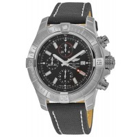Replica Breitling Avenger Super Avenger Chronograph 48 Black Dial Deployment Men‘s Watch A13375101B1X2