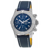 Replica Breitling Avenger Chronograph 43 Blue Dial Blue Men‘s Watch A13385101C1X1
