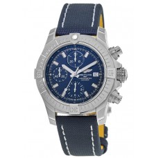 Replica Breitling Avenger Chronograph 43 Blue Dial Blue Deployment Men‘s Watch A13385101C1X2