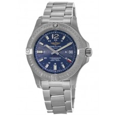 Replica Breitling Colt 41 Automatic Blue Dial Steel Men‘s Watch A17313101C1A1