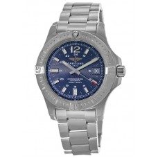 Replica Breitling Colt 41 Automatic Blue Dial Steel Men‘s Watch A17313101C1A1