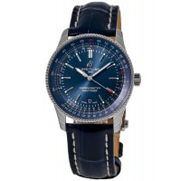 Replica Breitling Navitimer Automatic 41 Blue Dial Blue Crocodile Men‘s Watch A17326161C1P4