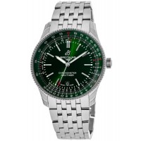 Replica Breitling Navitimer Automatic 41 Green Dial Steel Men‘s Watch A17326361L1A1