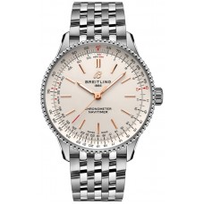 Replica Breitling Navitimer Automatic 36 Silver Dial Women‘s Watch A17327211G1A1