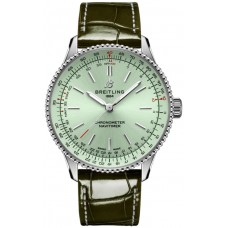 Replica Breitling Navitimer Automatic 36 Green Dial Women‘s Watch A17327361L1P1