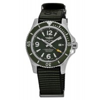 Replica Breitling Superocean Automatic 44 Outerknown Green Dial Fabric Strap Men‘s Watch A17367A11L1W1