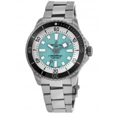Replica Breitling Superocean Automatic 44 Turquoise Dial Steel Men‘s Watch A17376211L2A1