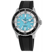Replica Breitling Superocean Automatic 44 Turquoise Dial Rubber Strap Men‘s Watch A17376211L2S1