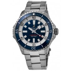 Replica Breitling Superocean Automatic 46 Blue Dial Steel Men‘s Watch A17378E71C1A1