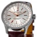 Replica Breitling Navitimer Automatic 35 Silver Dial Burgundy Women‘s Watch A17395F41G1P1