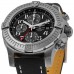 Replica Breitling Avenger Chronograph GMT 45 Black Dial Men‘s Watch A24315101B1X1
