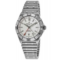 Replica Breitling Chronomat Automatic GMT 40 White Dial Steel Men‘s Watch A32398101A1A1