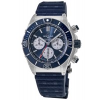 Replica Breitling Super Chronomat Automatic Blue Dial Rubber Strap Men‘s Watch AB0136161C1S1