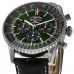 Replica Breitling Navitimer B01 Chronograph 46 Green Dial Men‘s Watch AB0137241L1P1