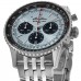 Replica Breitling Navitimer B01 Chronograph 43 Ice Blue Dial Steel Men‘s Watch AB0138241C1A1