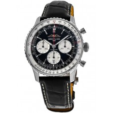 Replica Breitling Navitimer B01 Chronograph 41 Black Dial Men‘s Watch AB0139211B1P1