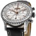 Replica Breitling Navitimer B01 Chronograph 41 Silver Dial Men‘s Watch AB0139211G1P2