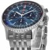 Replica Breitling Navitimer B01 Chronograph 41 Blue Dial Steel Men‘s Watch AB0139241C1A1