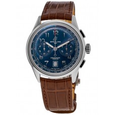 Replica Breitling Premier B01 Chronograph 42 Blue Dial Men‘s Watch AB0145171C1P1