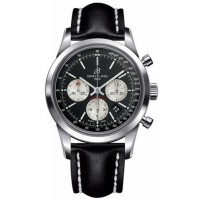 Replica Breitling Transocean Chronograph Automatic Black Dial Men‘s Watch AB015212/BF26-435X