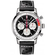 Replica Breitling Top Time Deus Black Chronograph Dial Men‘s Watch AB01765A1B1X1