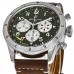 Replica Breitling Super Avi B04 Chronograph GMT 46 Curtiss Warhawk Green Dial Men‘s Watch AB04452A1L1X1