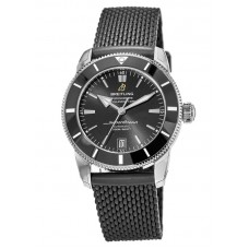 Replica Breitling Superocean Heritage II Automatic 42 Black Ceramic Bezel Rubber Strap Men‘s Watch AB2010121B1S1