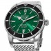 Replica Breitling Superocean Heritage 42 Green Dial Steel Bracelet Men‘s Watch AB2010121L1A1