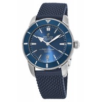 Replica Breitling Superocean Heritage II Automatic 46 Blue Ceramic Rubber Strap Men‘s Watch AB2020161C1S1