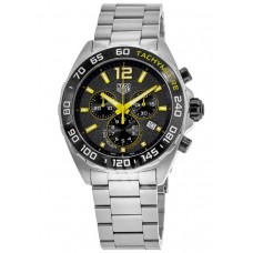 Replica Tag Heuer Formula 1 Quartz Chronograph Grey Dial Steel Men‘s Watch CAZ101AG.BA0842