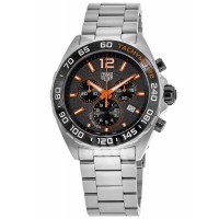 Replica Tag Heuer Formula 1 Quartz Chronograph Grey Dial Steel Men‘s Watch CAZ101AH.BA0842